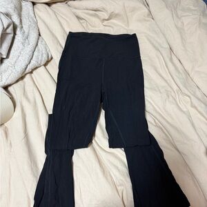 lululemon athletica Black Flared Leggings